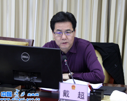 戴超主持召开市长办公会议